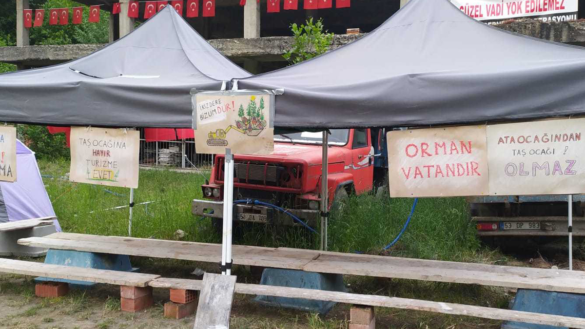 İşkencedere'de işkence devam ediyor! Çadırlarını söktüler