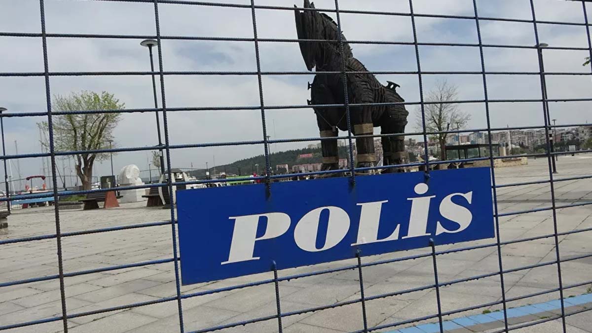 Çanakkale'de sahil ve parklar 1 Haziran'a kadar kapalı