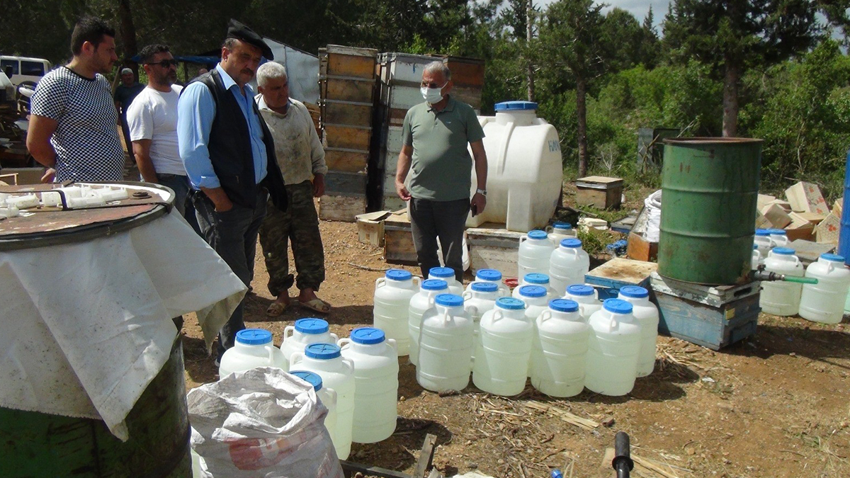 Sahte bal üreticilerine baskın