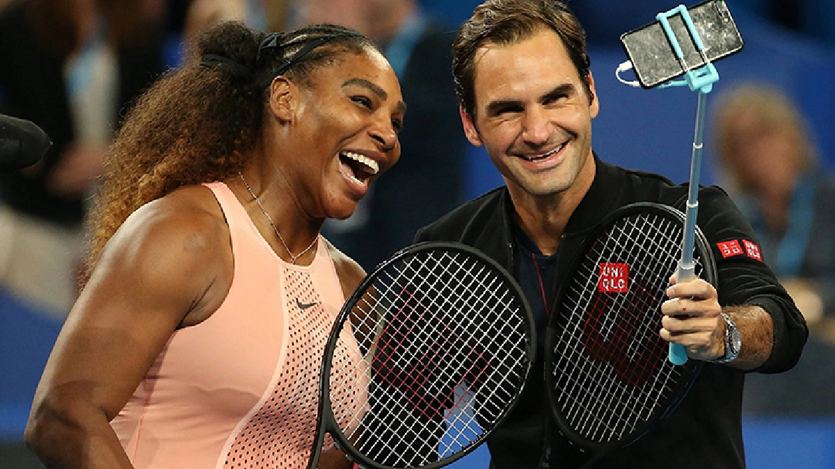 Serena Williams'dan Federer'e övgü: Tüm zamanların en iyisi