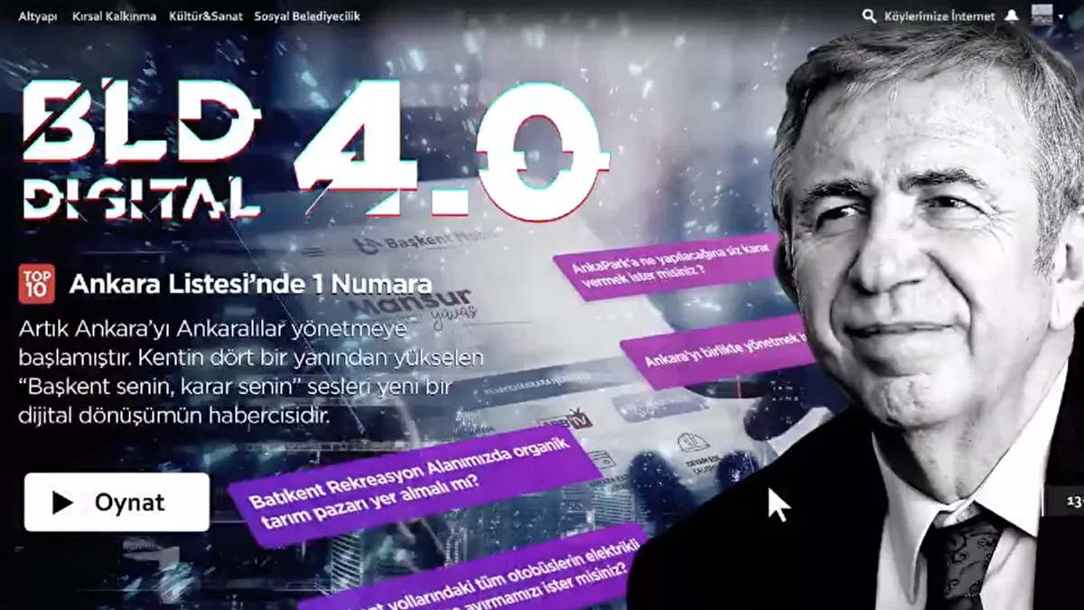 Mansur Yavaş'ın 'BLD 4.0' videosunun tamamı yayınlandı