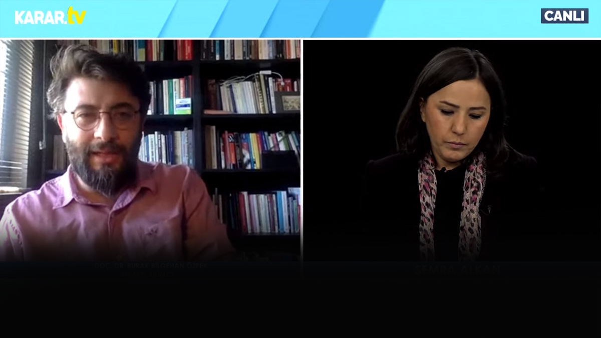 Burak Bilgehan Özpek : Suç örgütleri meşrulaştırılıyor