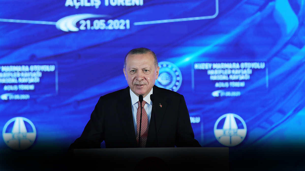 Erdoğan'dan yine Kanal İstanbul mesajı