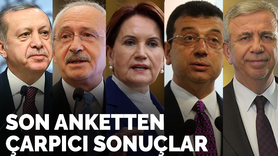 Metropoll'ün son anketinden çarpıcı sonuçlar
