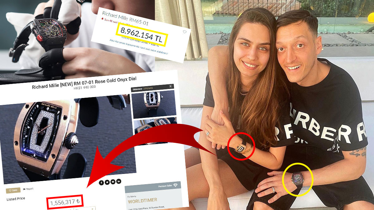 Amine Gülşe'nin servet değerindeki saati dikkat çekti