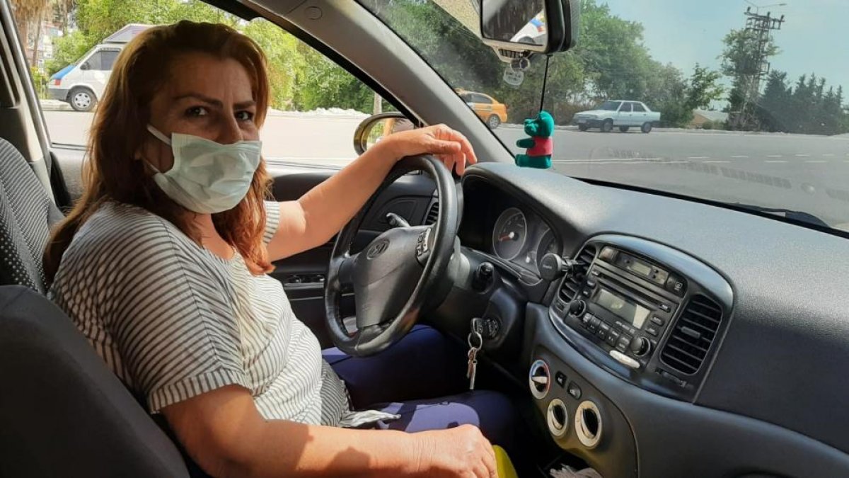İzlediği diziden etkilenen kadın taksi şoförü oldu