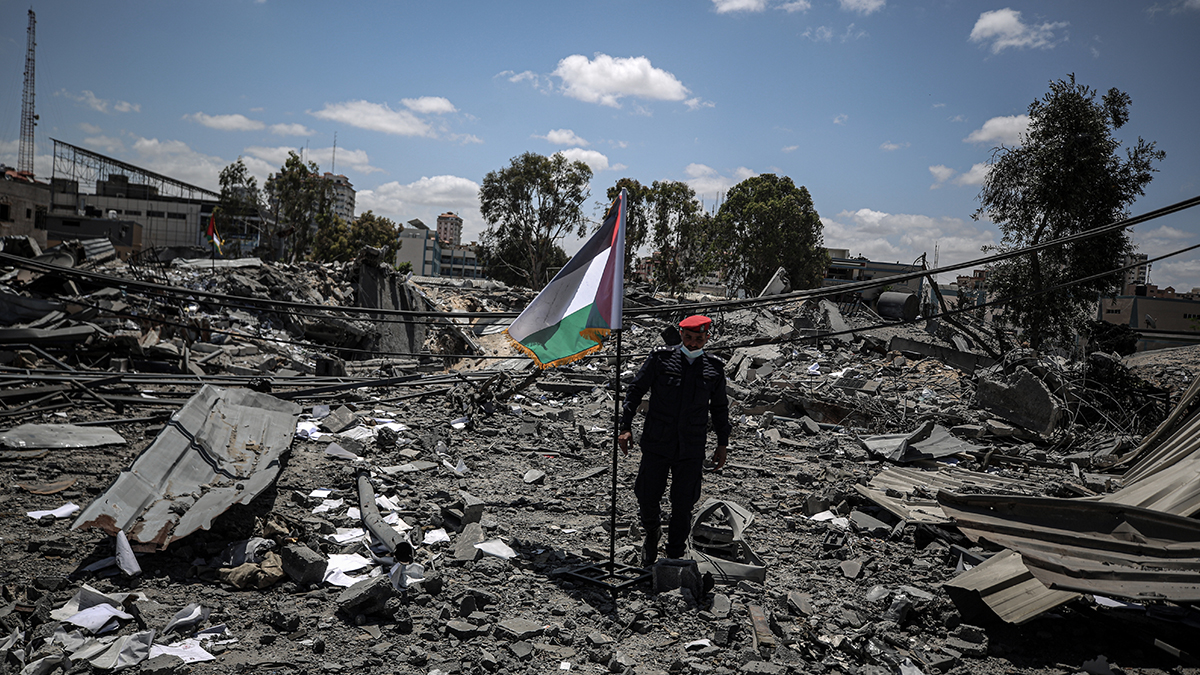 İsrail'in Gazze Şeridi'ne attığı patlamamış füzeler imha edildi