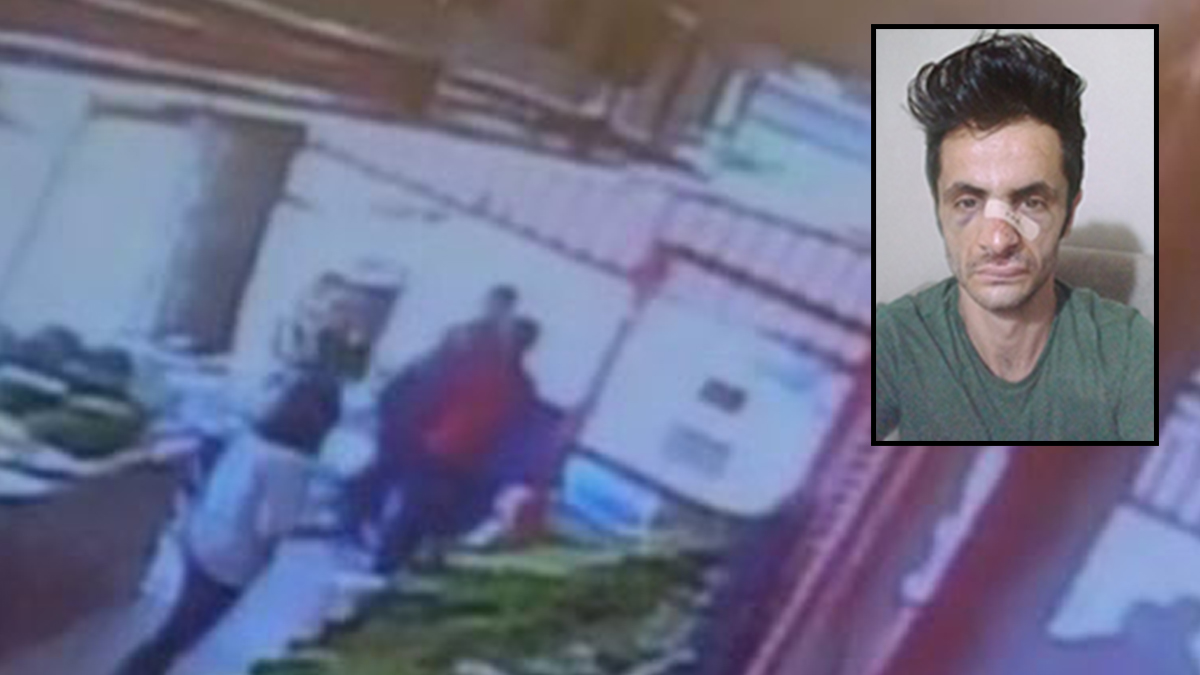 Markete maskesiz giren müşteri çalışanı darp etti