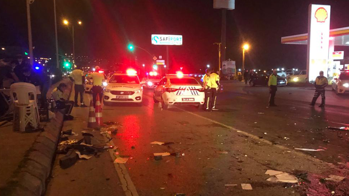 Kocaeli'de alkollü sürücü dehşeti