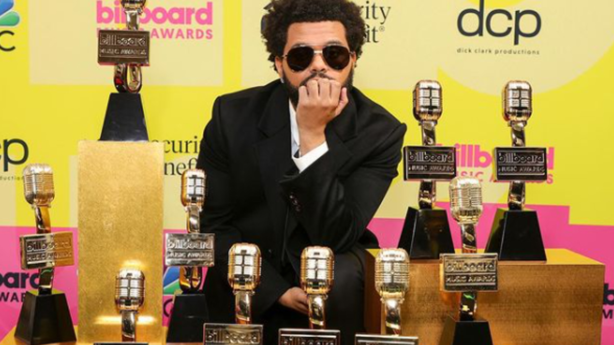 The Weeknd'e aynı gecede 10 ödül