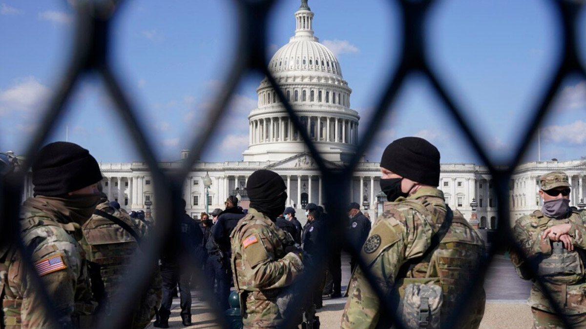 Ulusal Muhafızlar Washington'dan çekildi