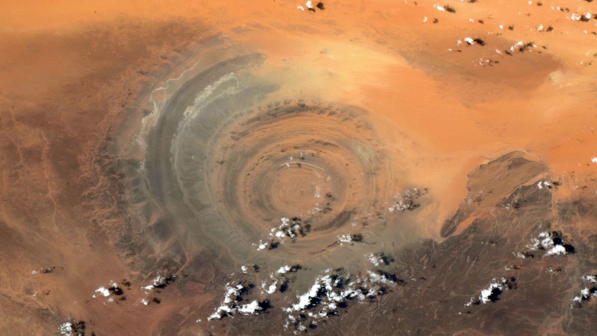 Sahra Çölü'ne bir de uzaydan bakın