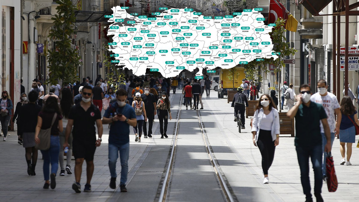 Son dakika! Bakan Koca haftalık vaka haritasını açıkladı