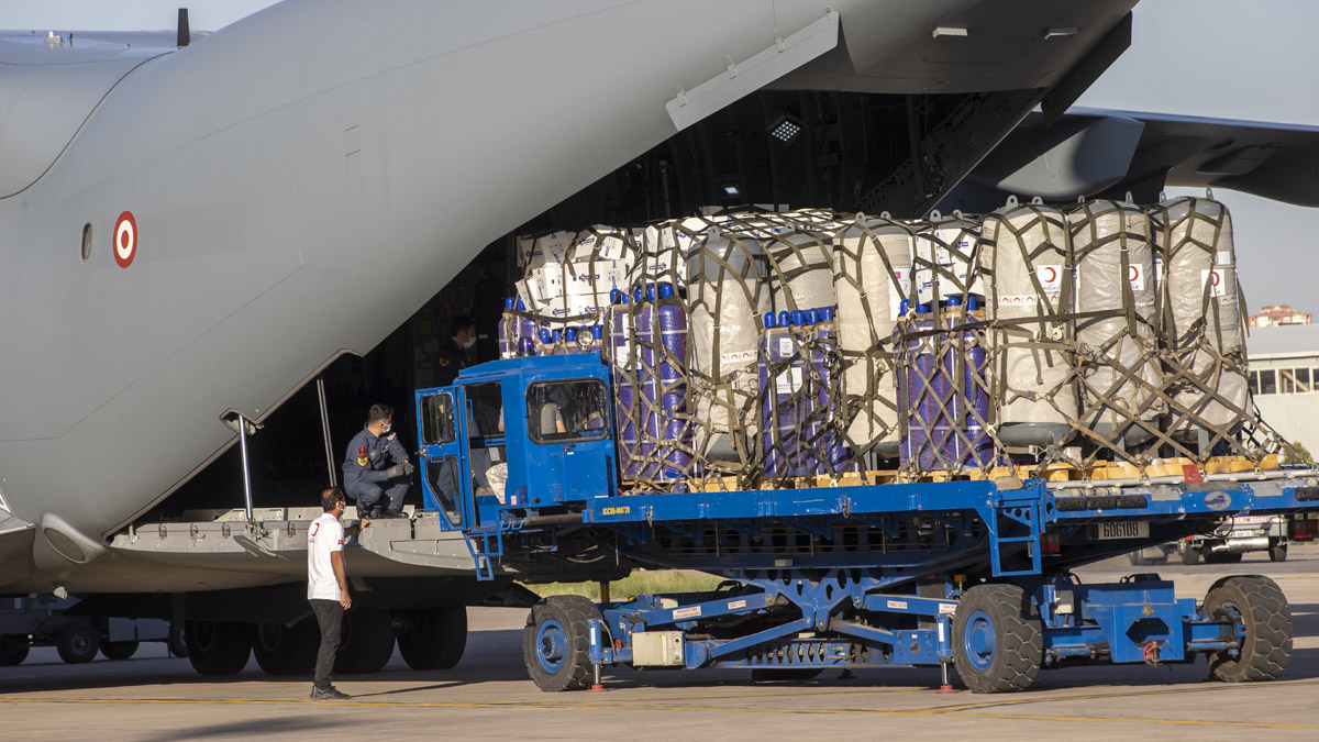 Türkiye'den Hindistan'a tıbbi yardım