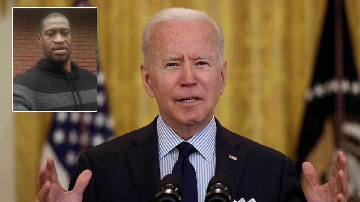 Biden'dan Floyd'un ailesine ziyaret