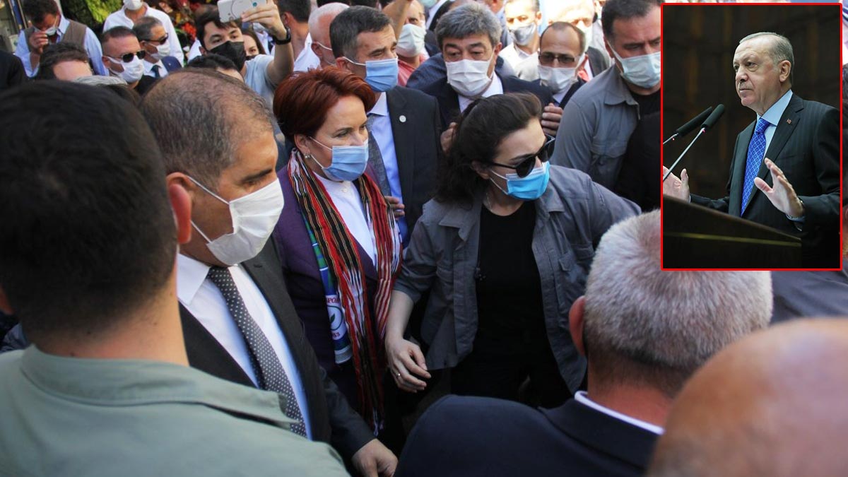 Erdoğan'dan Akşener'e ağır sözler: Dua etsin daha ileri gitmediler