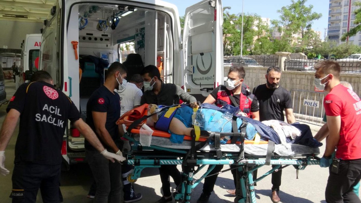 Siirt'te kaza: 10 yaralı