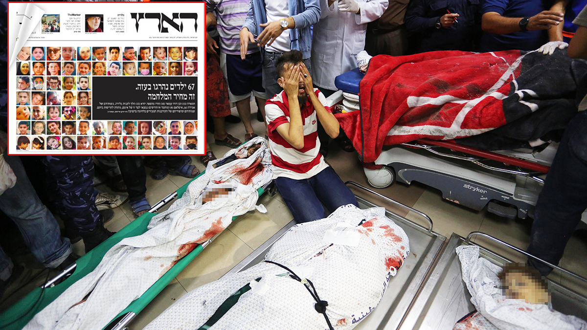 Haaretz vahşeti manşete taşıdı: 67 çocuğun katledilmesine İsrail basını da kayıtsız kalmadı