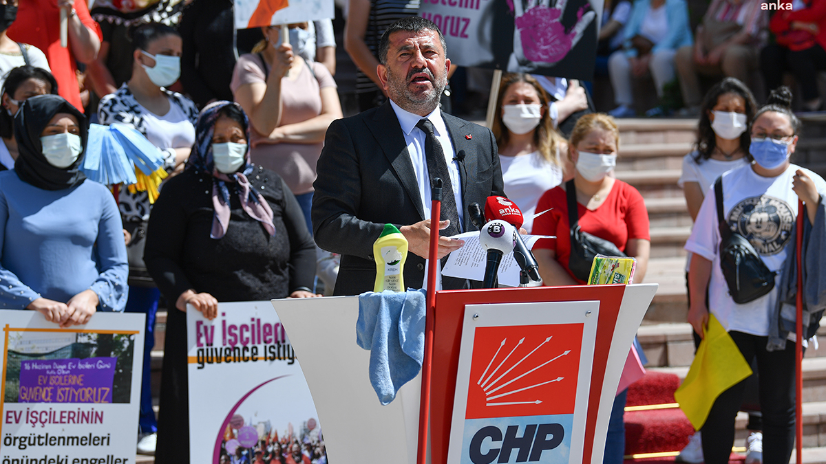 Ağbaba ev işçisi kadınların sorunlarına dikkat çekti