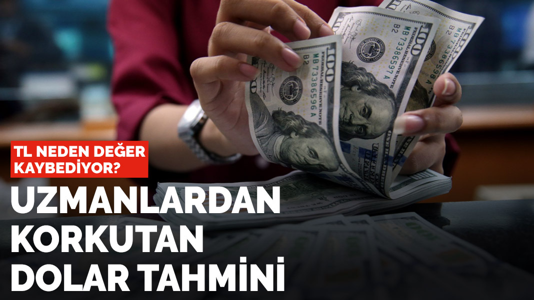 Uzmanlardan korkutan dolar tahmini! TL neden değer kaybediyor?