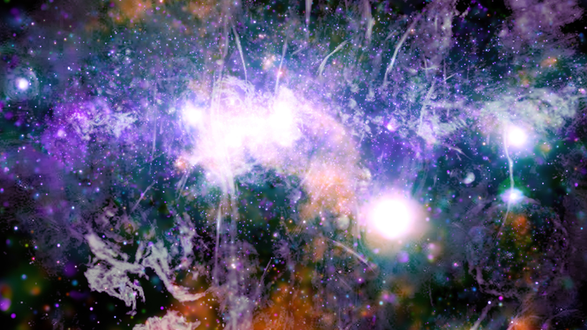 NASA yayınladı! İşte Samanyolu’nun merkezinin mozaik görseli