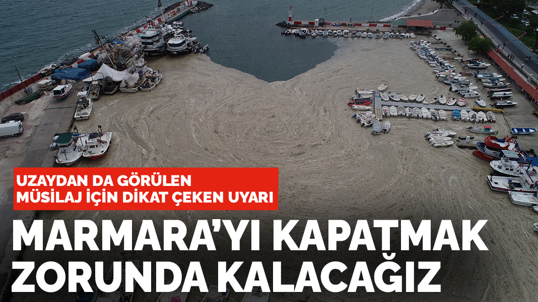 Tehlikeli boyuttaki müsilaj hakkında uzmanlar uyardı: Marmara feryat ediyor