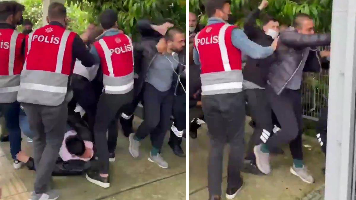 Boğaziçi'nde sonunda bu da oldu: Özel güvenlik öğrencileri yumrukladı