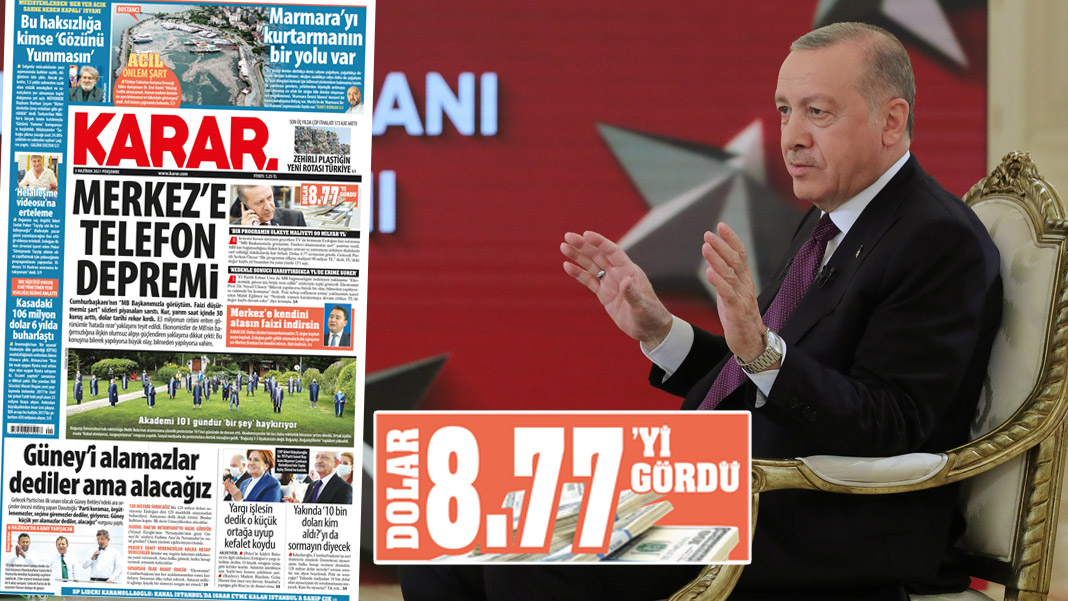 Merkez’e telefon depremi