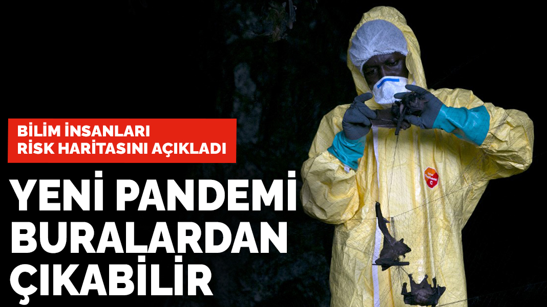 Bilim insanları risk haritasını açıkladı: Yeni pandemi buralardan çıkacak
