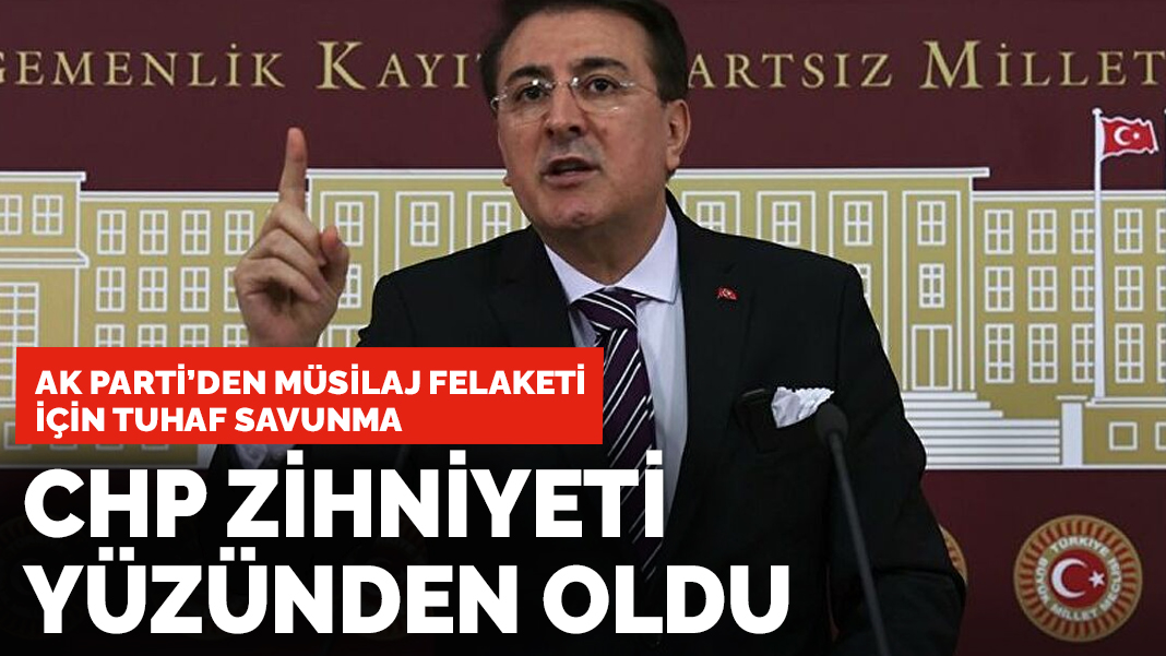 AK Parti'den müsilaj felaketi için tuhaf savunma: CHP zihniyeti yüzünden oldu