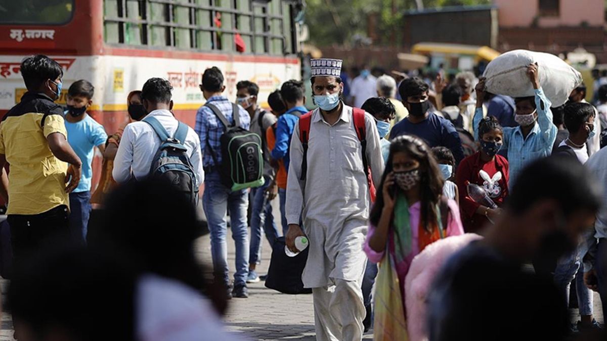 Hindistan'da son iki ayın en düşük vaka sayısı