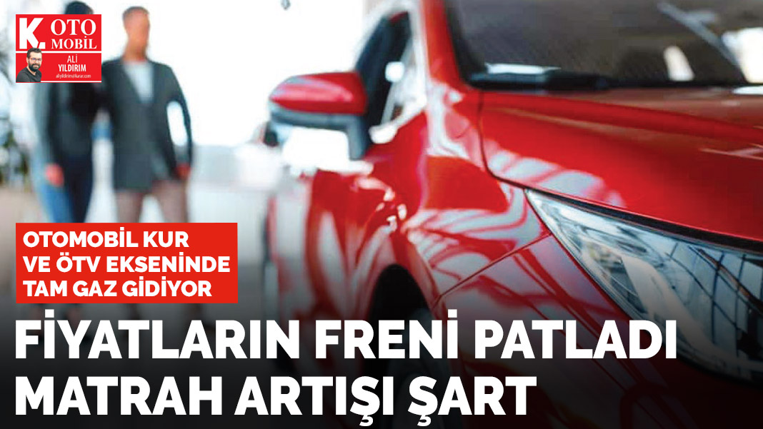 Fiyatların freni patladı matrah artışı şart