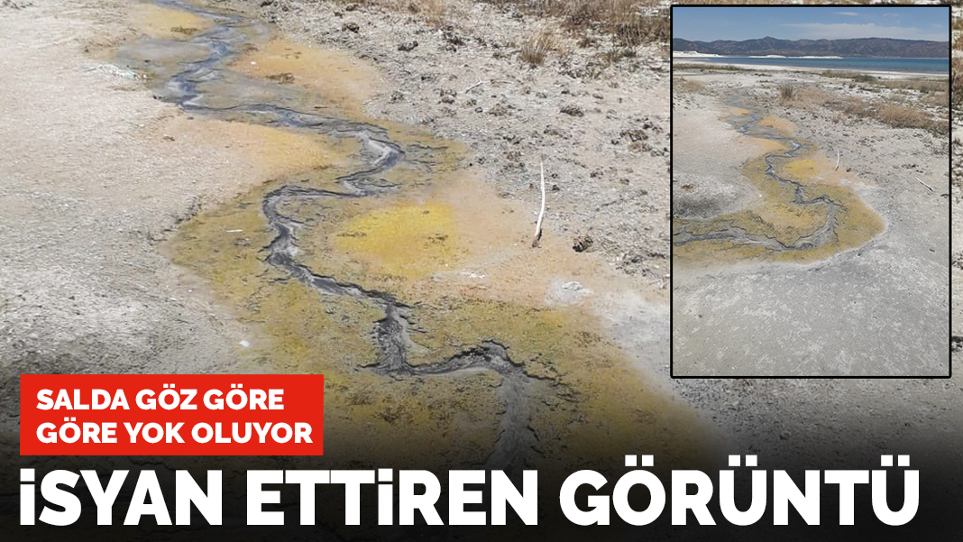 İsyan ettiren görüntüler: Salda'ya göz göre göre yok oluyor