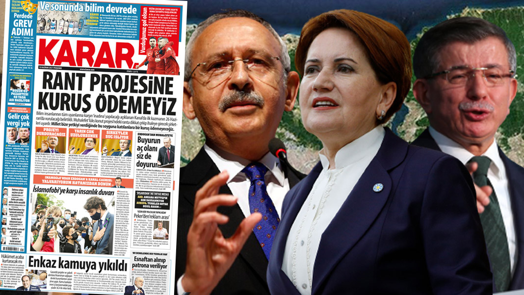 Rant projesine kuruş ödemeyiz