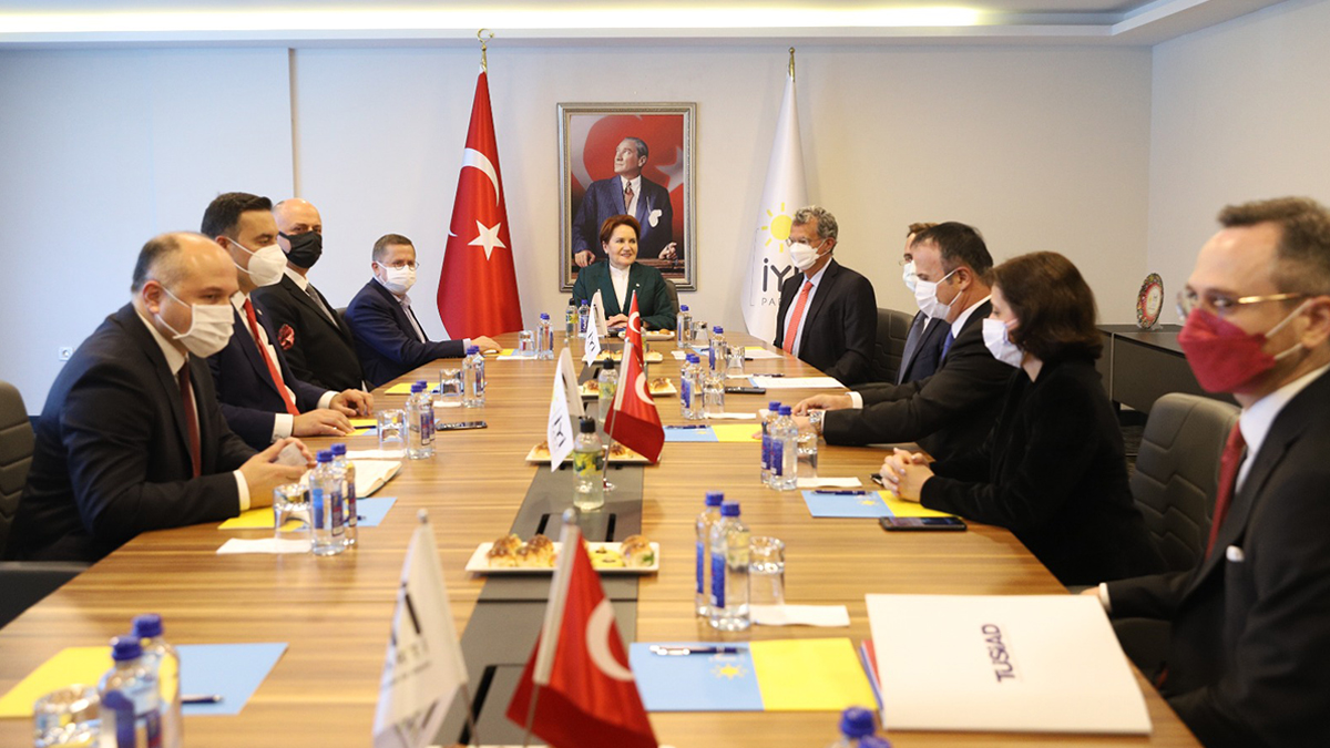 TÜSİAD'dan İYİ Parti'ye ziyaret