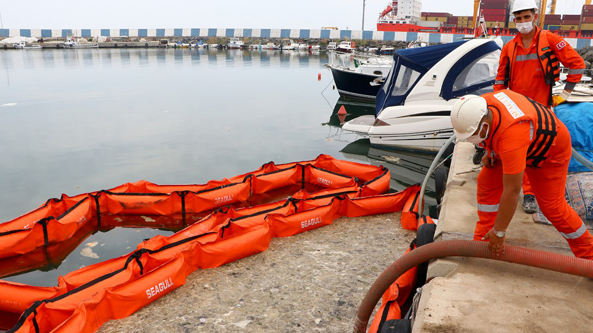 Seferberlikle Marmara'dan 2684,5 metreküp müsilaj temizlendi