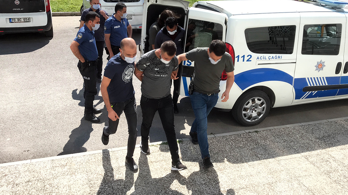 Karaman'da silahlı kavga: 2 gözaltı