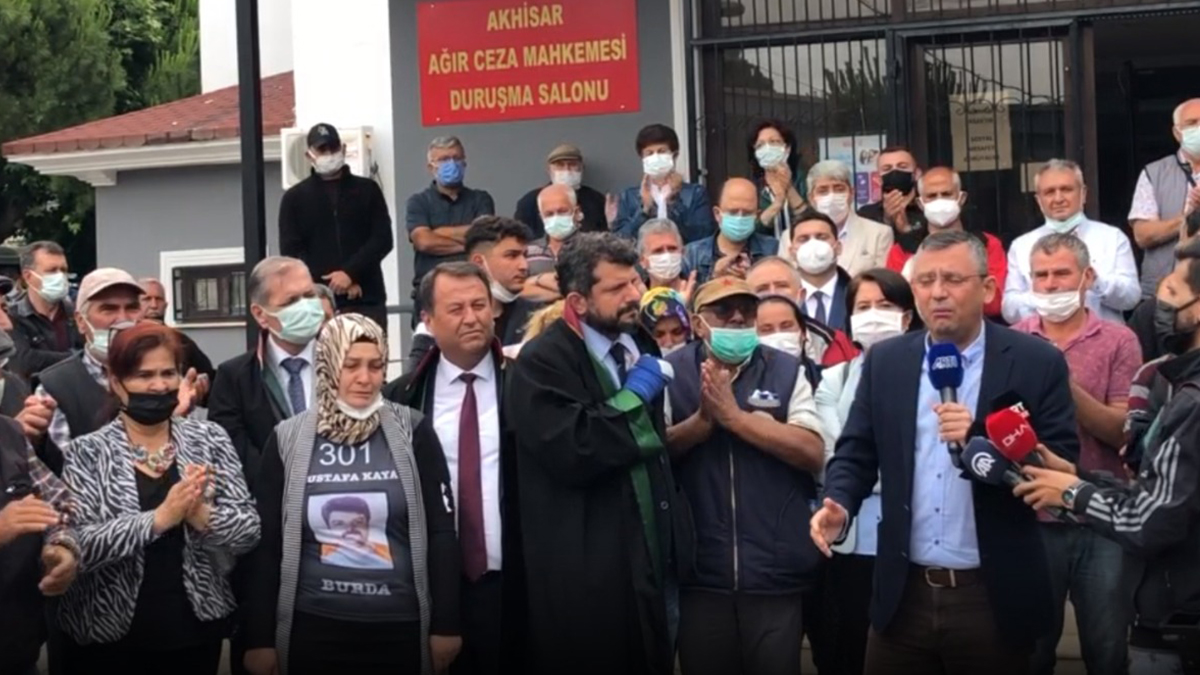 Özgür Özel Soma kararı sonrası gözyaşlarını tutamadı: Onu dışarıya bırakanlar suç ortaklarıdır