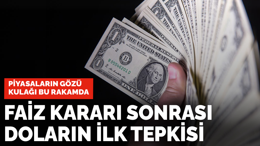 Piyasaların gözü kulağı bu rakamda: MB'nin faiz kararı sonrası doların ilk tepkisi