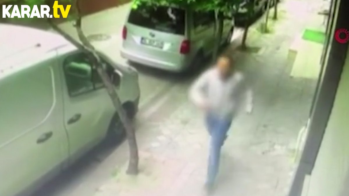 Zeytinburnu'nda Çinli iş insanına gasp kamerada