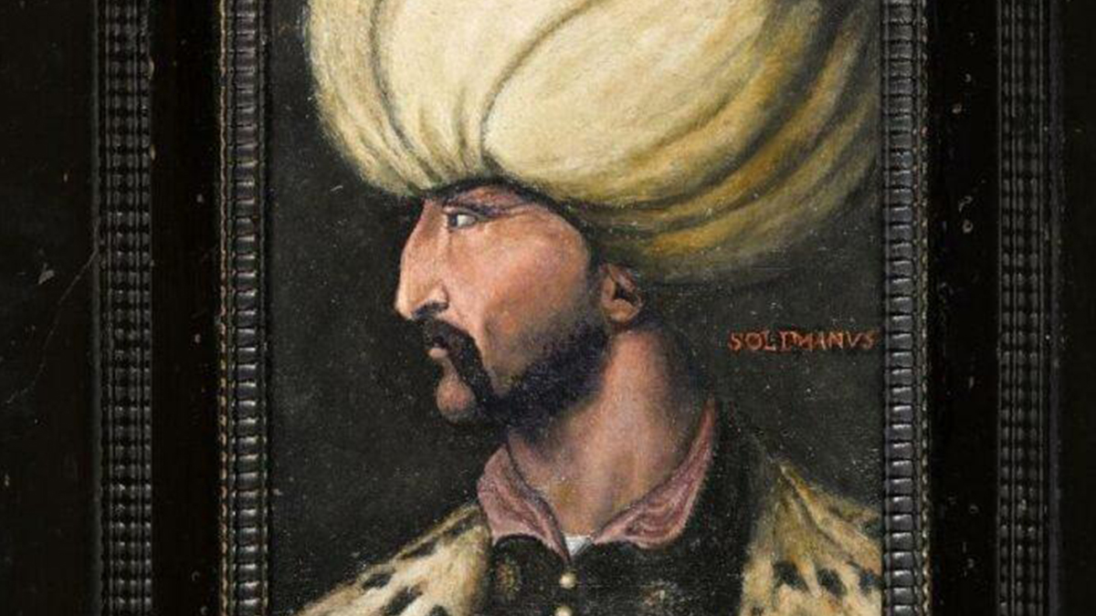 Kanuni Sultan Süleyman Portresi Saraçhane'de