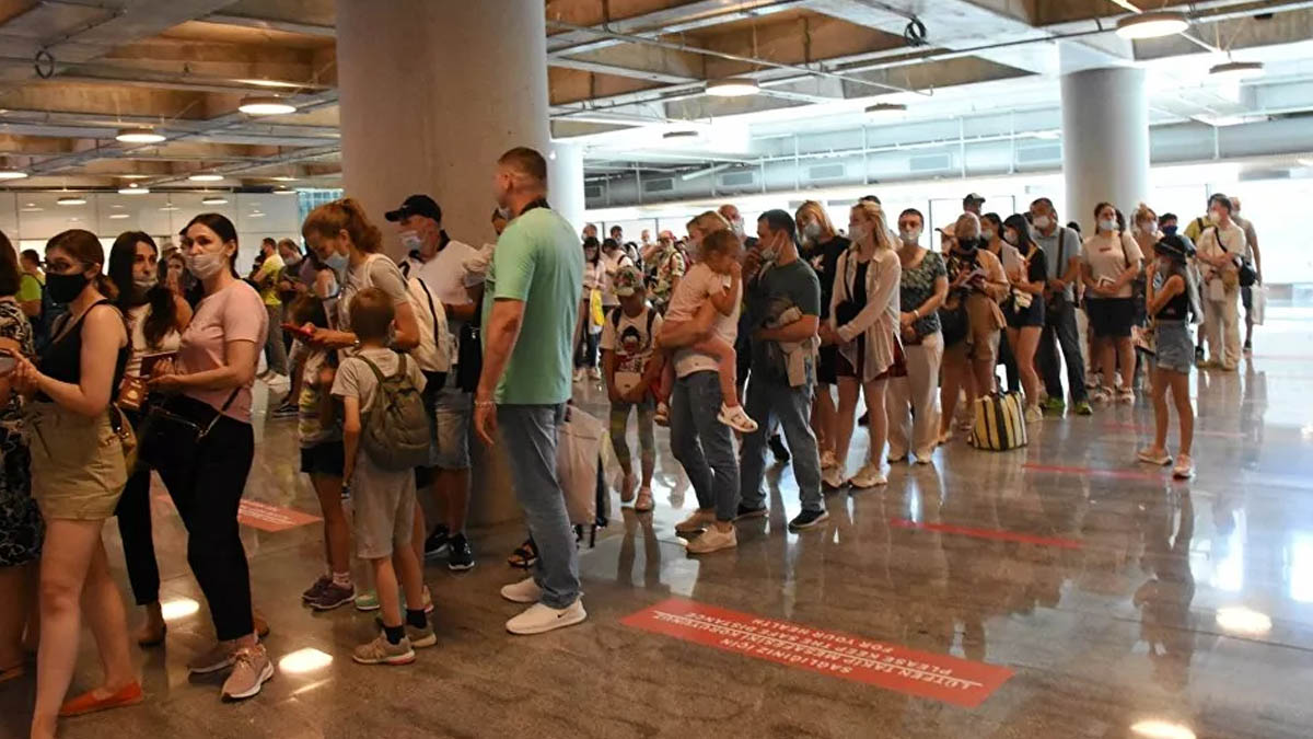 İlk Rus turist kafilesi Muğla'da