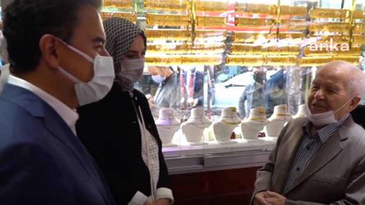 Babacan ile esnaf arasında yürek yakan diyalog