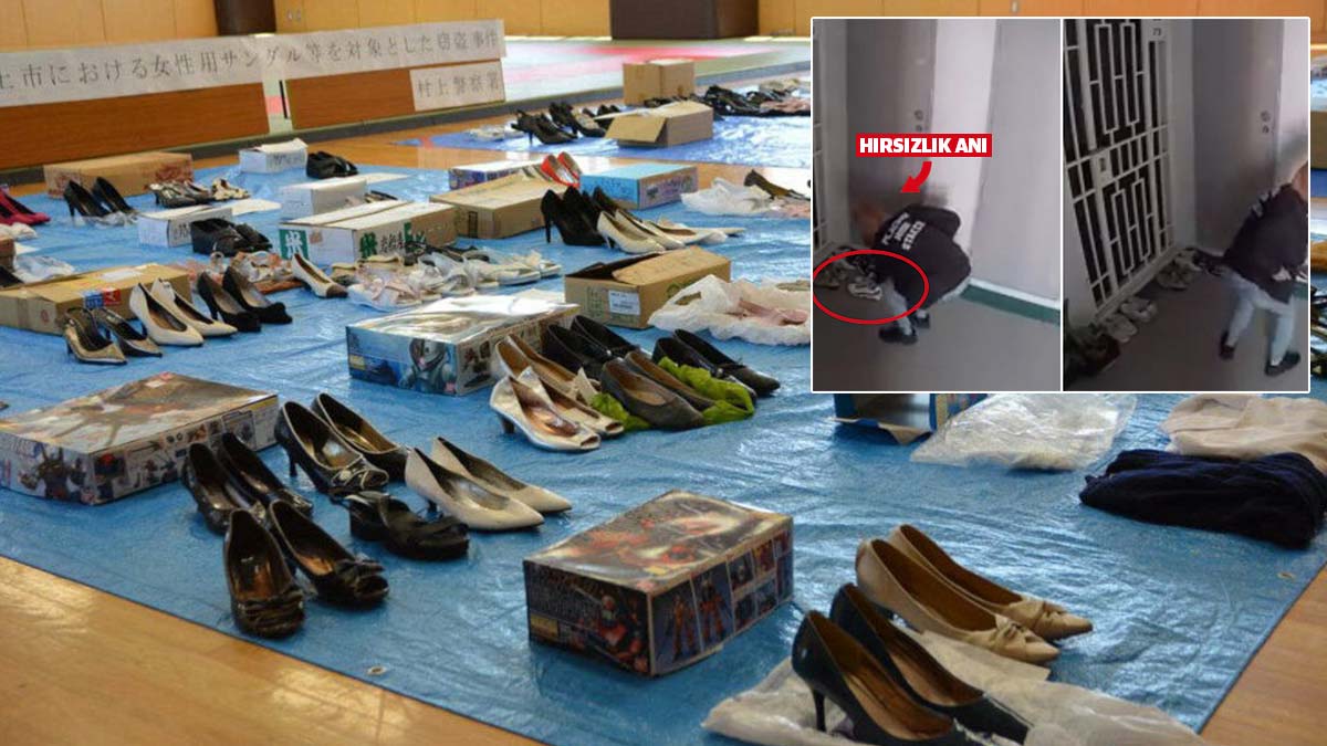 Çoğu hemşirelere ait 139 çift ayakkabı çalan hırsızdan ilginç savunma