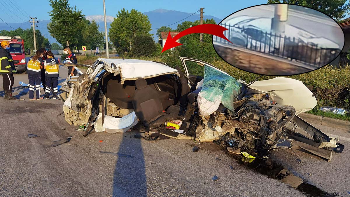 Beton direğe çarparak parçalandı: 3 ölü