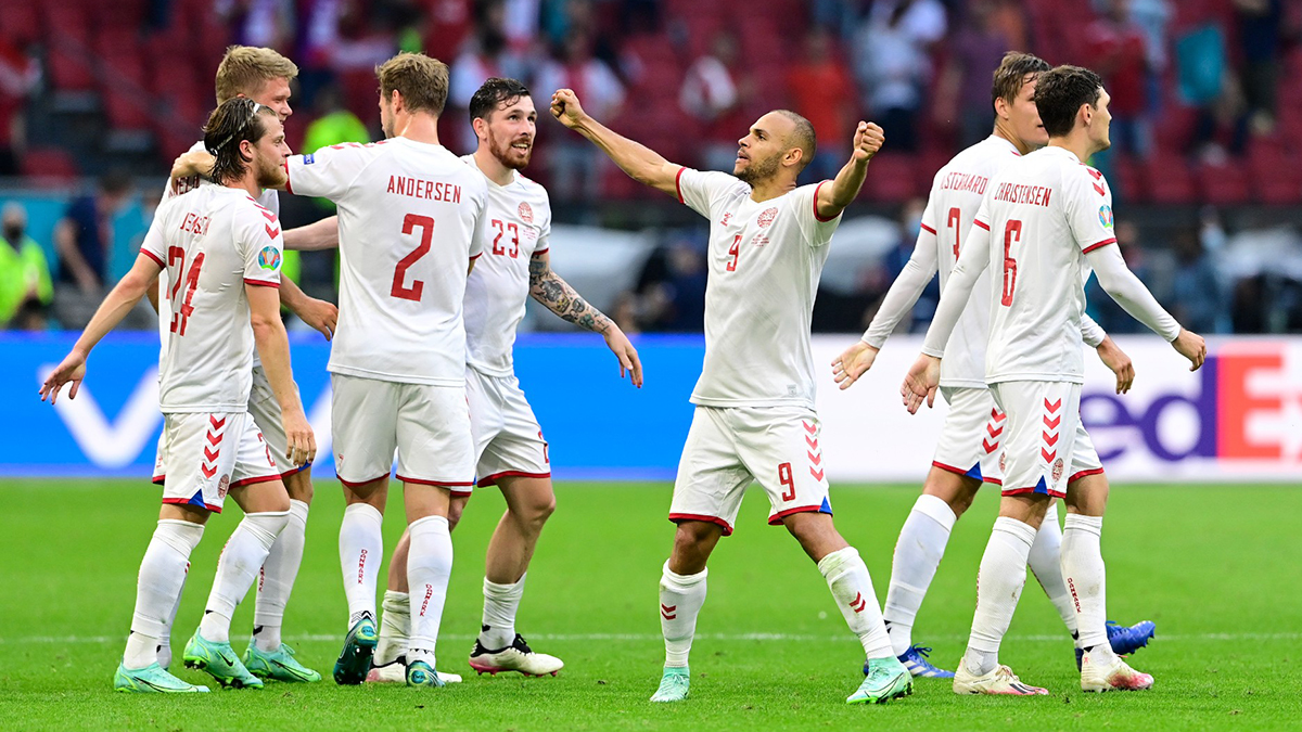 EURO 2020'nin ilk çeyrek finalisti Danimarka