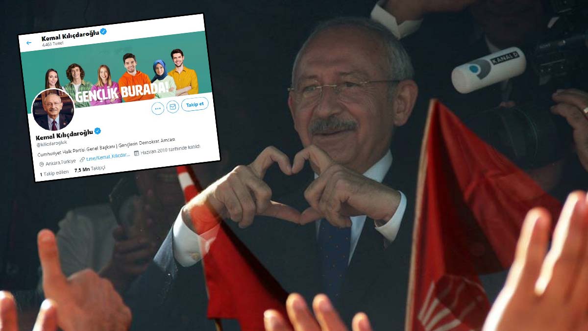 Kılıçdaroğlu, Twitter biyografisini değiştirdi
