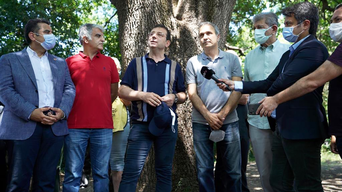 İmamoğlu'ndan Validebağ nöbetine destek: Kararlı olacağız ama...