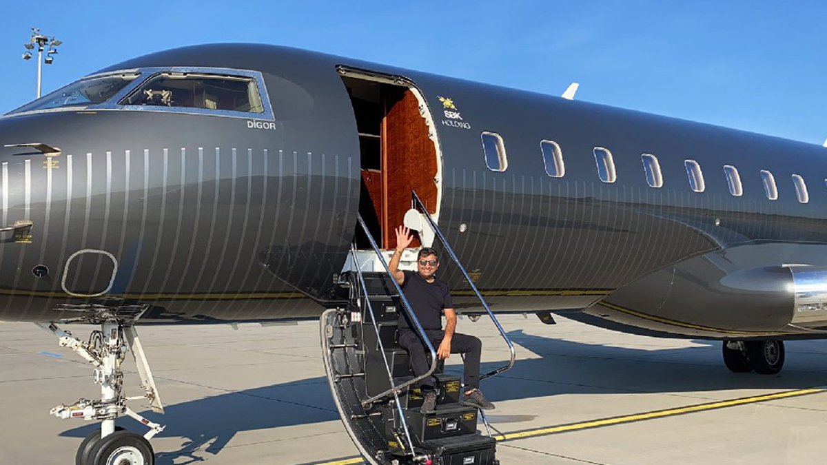 SBK'nın uçağına binmeyen kalmamış