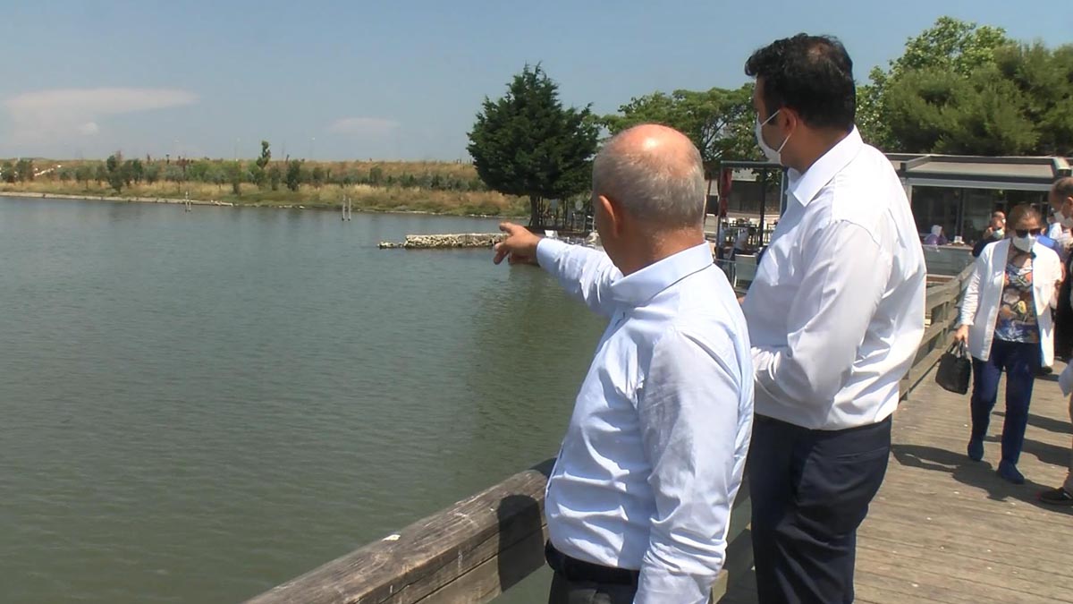 Büyükçekmece Gölü'nde balık ölümleri incelemesi